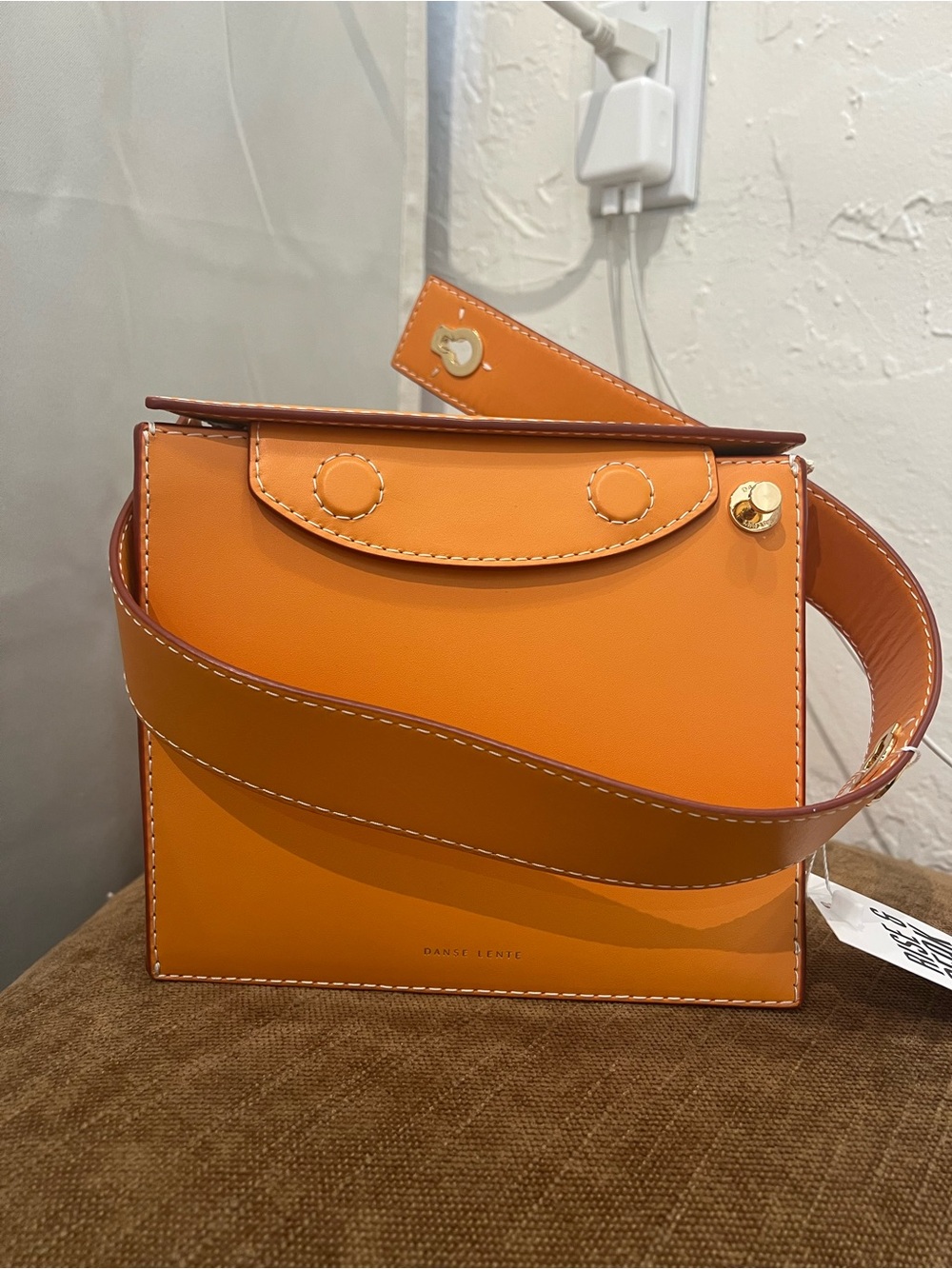 Danse Lente Zoe orange bag